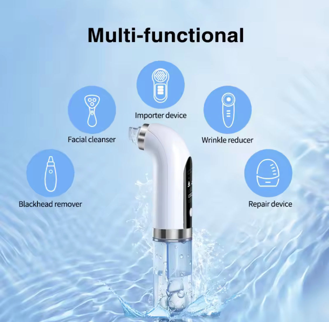 Rechargeable Black Dots Cleanser, Small Bubble Blackhead Remover, Pimple Remover Skin Care Rechargeable Black Dots Cleanser, Small Bubble Blackhead Remover, Pimple Remover Skin Care